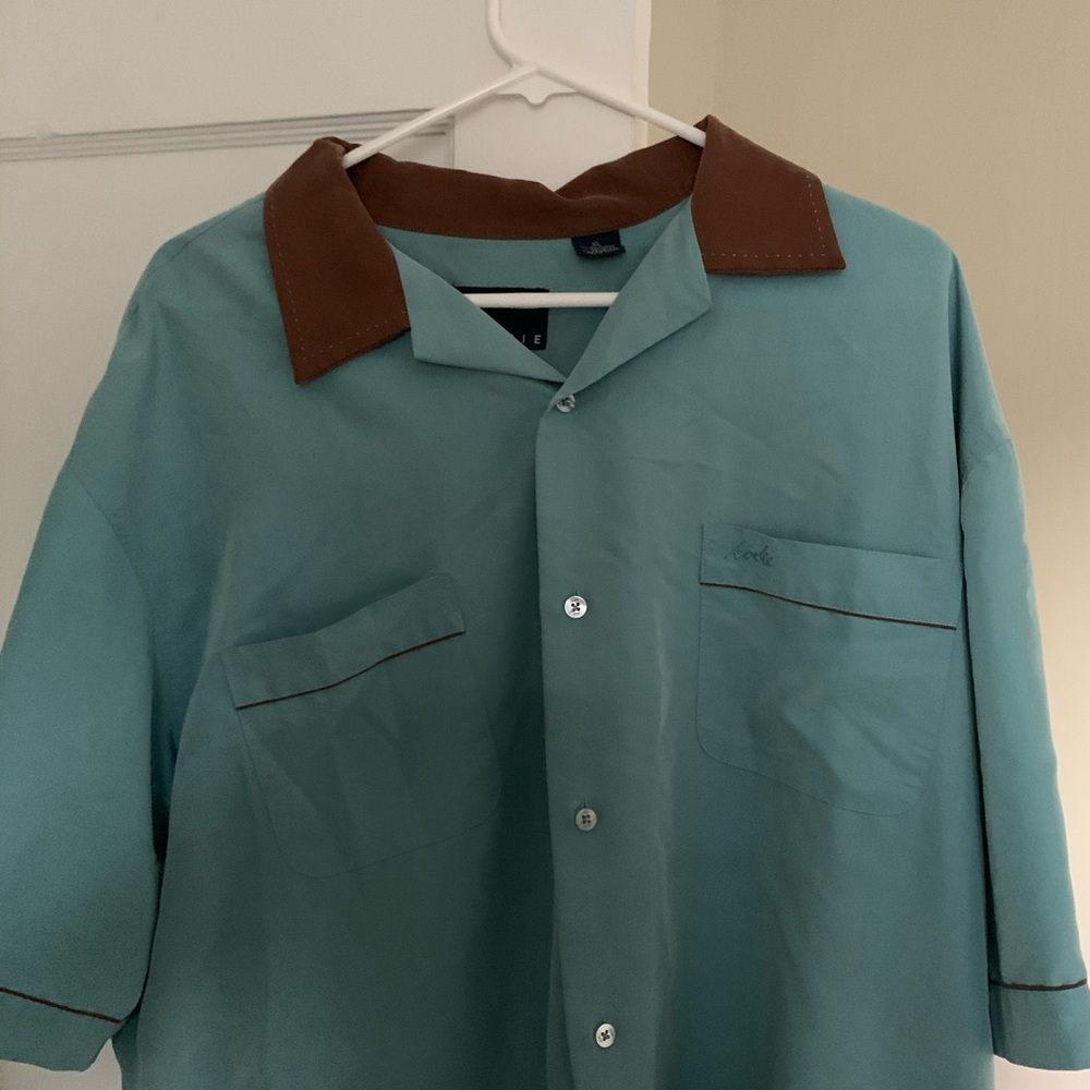 Hobie Rayon Button Down Shirt, XL